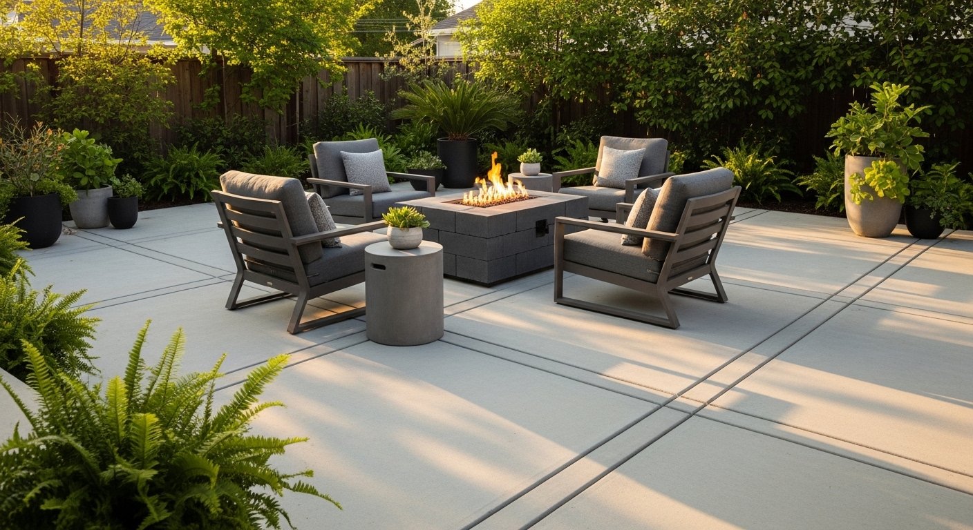 Concrete Patios detail photo